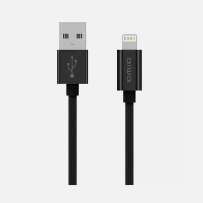 AIWA - CABLE IPHONE ELITE  NEGRO AWP19030B