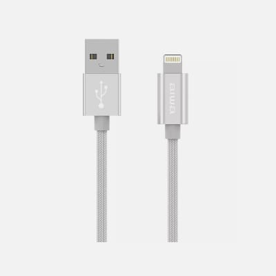 AIWA - CABLE IPHONE ELITE  SILVER  AWP19030S1