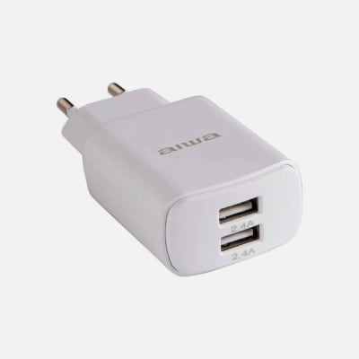 AIWA - CARGADOR PARED 2 USB AWP2223W1