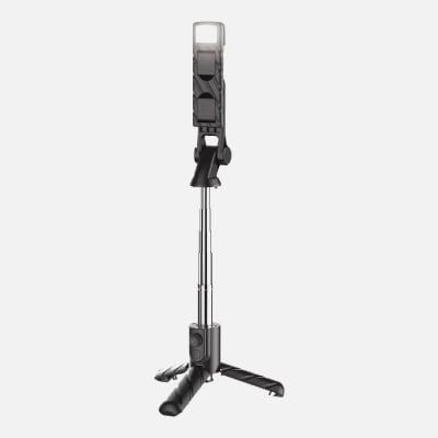 AIWA - SOPORTE TRIPODE MINI C/LUZ CELULAR AW-SLF21