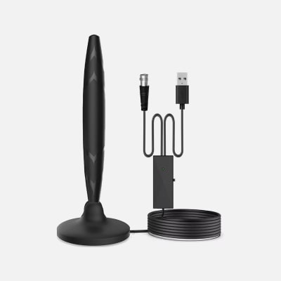 ANTENA DIGITAL FULL HD TV C/AMPLIFICADOR 25DB 3M TL6311