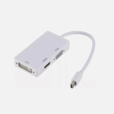 AOWEIXUN ADAPTADOR MINI DISPLAYPORT HDMI +VGA + DVI1