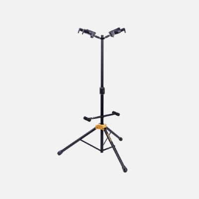 ATRIL PARA GUITARRA DOBLE CON SEGURO HERCULES GS422B1