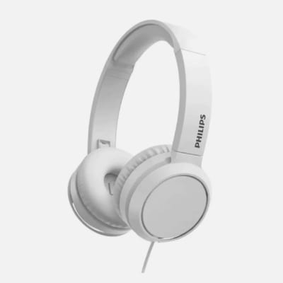AUDIFONO PHILIPS OVER EAR ALAMBRICO M/LIBRES TAH4105 BLANCO