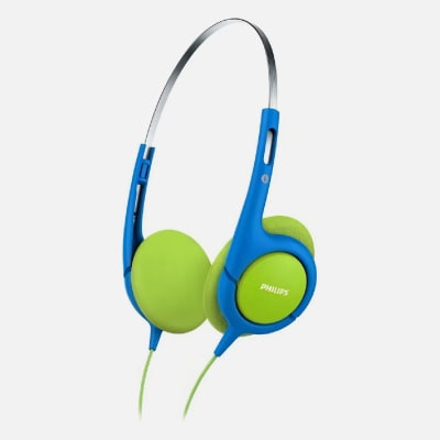 AUDIFONO PHILIPS PARA NIÑOS SHK1030/00 AZUL/VERDE1