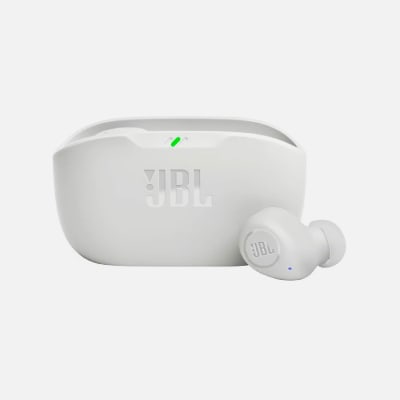 AUDIFONO WAVE BUDS TWS BLUETOOTH JBL, BLANCO