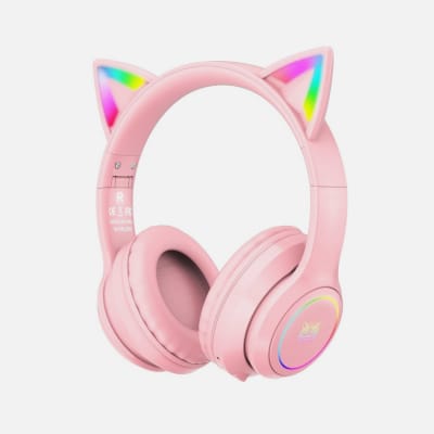 AUDIFONOS GAMER BT RGB CAT ONIKUMA B90