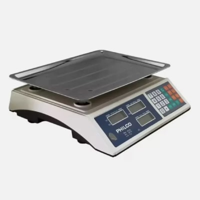 BALANZA DIGITAL 40 KG PHILCO ACERO INOX. CS841