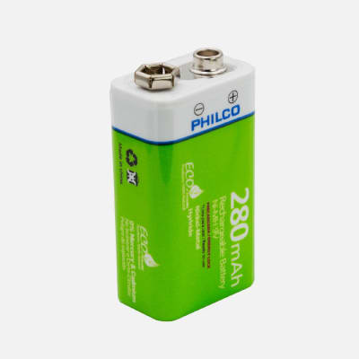 BATERIA 9V 280MAH RECARGABLE PHILCO1
