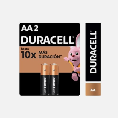 BLISTER DE PILAS ALCALINAS AA X2 DURACELL1