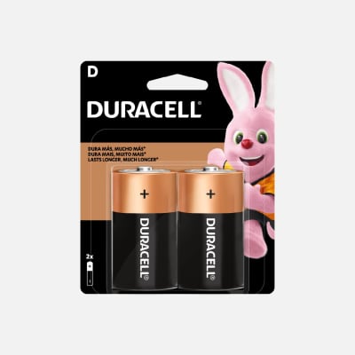 BLISTER DE PILAS ALCALINAS D X2 DURACELL