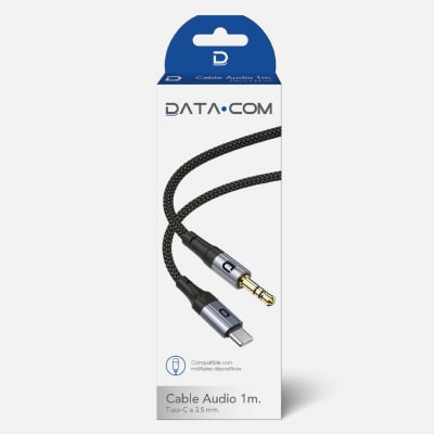 CABLE AUDIO 1M TIPO C A 3.5MM DATACOM 5607921