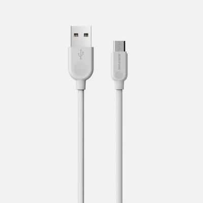CABLE BOROFONE USB A MICRO-USB LINKJET BX14 WHITE 3MT1