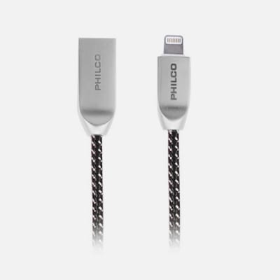 CABLE DE CARGA 3.0 Y DATOS 1MT IPHONE PHILCO 79PLC215211
