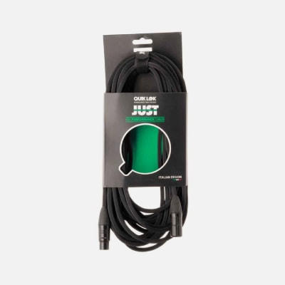 CABLE PARA MICROFONO XLR HEMBRA/MACHO JUST MF3 QUIKLOK1