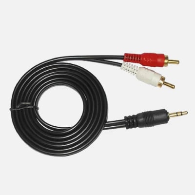 CABLE PLUG 3.5MM A 2 RCA DATACOM
