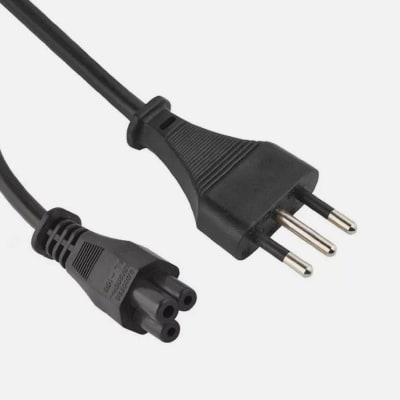CABLE PODER TIPO TREBOL - 220V. 1,8MTS. BR10318