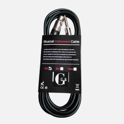 CABLE XLR - PLUG 3MTS ECON HEMBRA XLR-3M-PLUG1