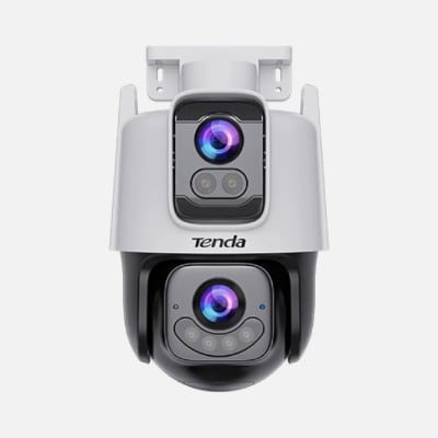 CAMARA OUTDOOR WI-FI  6MP DUAL-LENS LINKAGE TENDA CH9-WCA