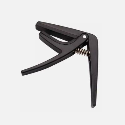Capodastro Guitarra Pinza Negro GCR XY-101
