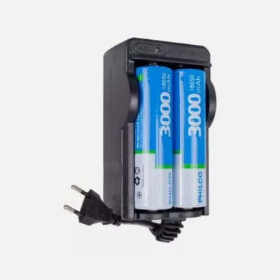 CARGADOR DE BATERIAS LITION ION 18650 T101 HD-0688 (SIN BATERIAS)