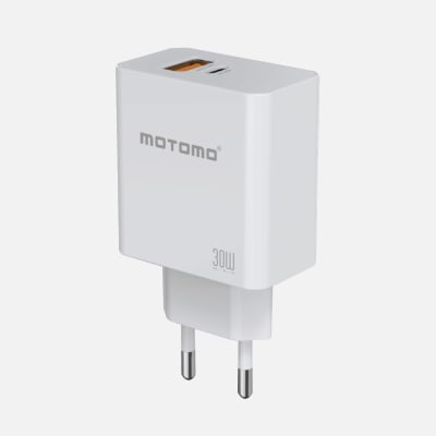 CARGADOR DE PARED MOTOMO CR25 30W PD TIPO C