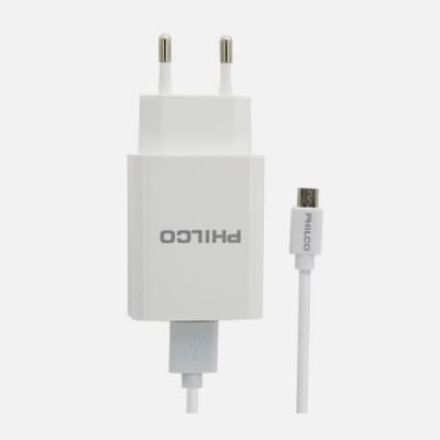 CARGADOR DE PARED QUALCOM 3.0 MICRO USB  QC620 PHILCO1