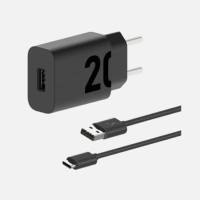 CARGADOR MOTOROLA SJMC209-C TURBO POWER 20W C/CABLE USB-A 1M1