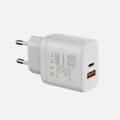 CARGADOR RAPIDO DOBLE 20W CABLE LIGHTNING BIRLINK BR10357
