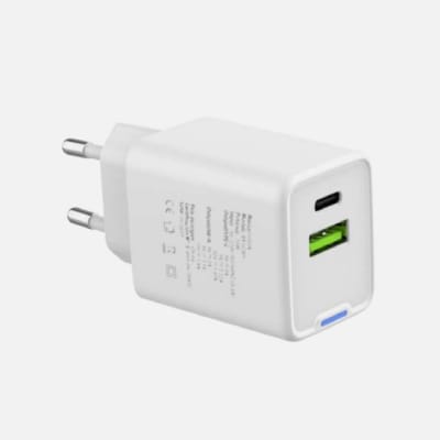 CARGADOR RAPIDO DOBLE 45W CABLE 5A BIRLINK BR10364