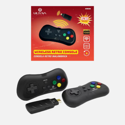 CONSOLA RETRO STICK HDMI INALAMBRICA 638 JUEGOS ULTRA1