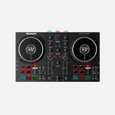 CONTROLADOR DJ NUMARK PARTY MIX CON LUCES1