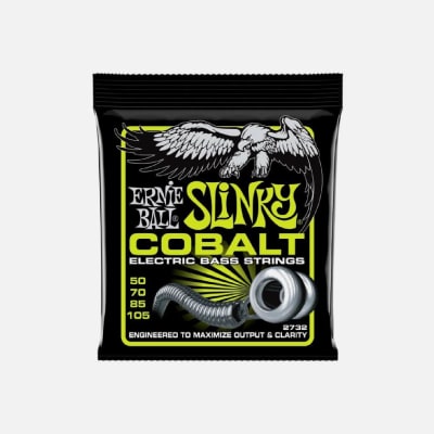 CUERDA PARA BAJO ELECTRICO SLINKY COBALT ERNIE BALL, 50-105