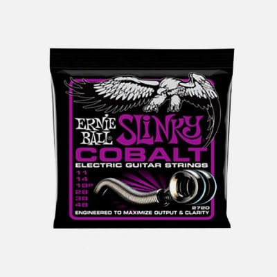 CUERDA PARA GUITARRA ELECTRICA POWER SLINKY COBALT ERNIE BALL, 11-481