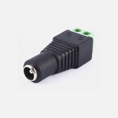ADAPTADOR CAMARA PLUG DC HEMBRA A TERMINAL