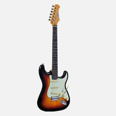 Guitarra eléctrica Eko S-300 Vintage sunburst1