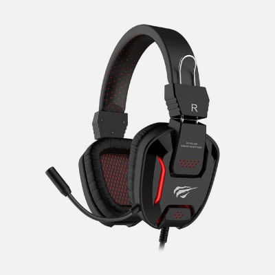 HEADSET HAVIT LED RED COMP PC PS4 XBOX NSW HV-H2168D1