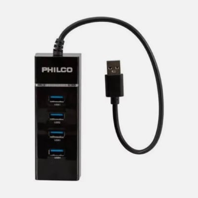 HUB 3.0 4 PUERTOS USB/USB PHILCO HB30N1