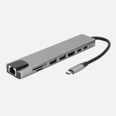 HUB 8 EN 1 MULTIFUNCION USB C PHILCO 79USB88201