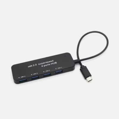 HUB USB-C 2.0 A 4 PUERTOS USB 2.0 BIRLINK BR101921