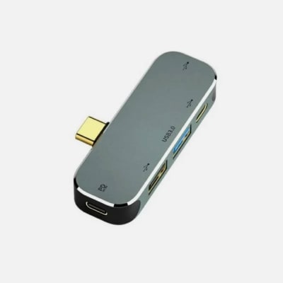 HUB USB-C 5 EN 1 COMPACTO BIRLINK BR10233
