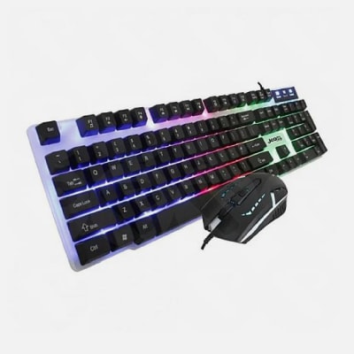 KIT GAMER JEDEL TECLADO + MOUSE GAMER GK 100+