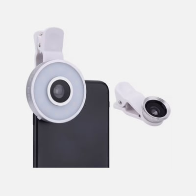 KIT LENTES SMARTPHONE CON LUZ DATACOM