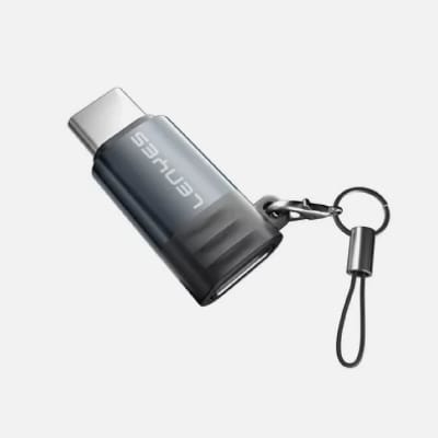 LENYES -  ADAPTADOR OTG LIGHTNING-H A TIPO TC AX111