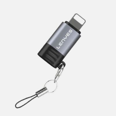 LENYES - ADAPTADOR OTG TIPO C HEMBRA A LIGHTNING AX118