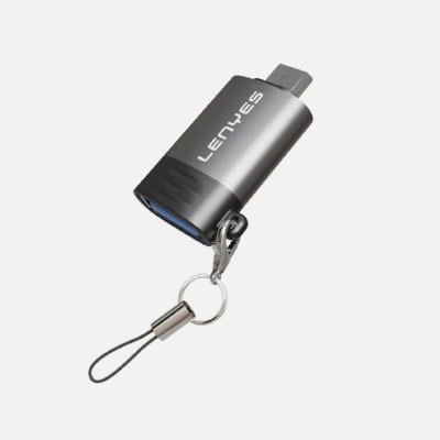 LENYES - ADAPTADOR OTG USB-H A MICRO USB AX114