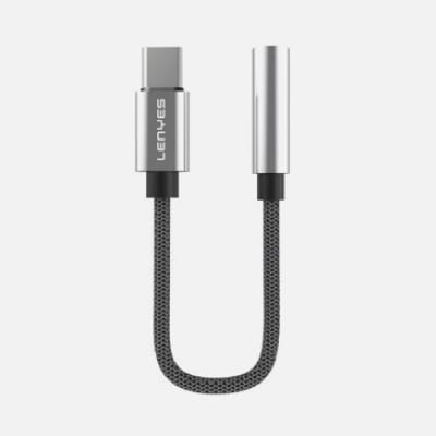 LENYES - CABLE ADAPTADOR TYPE C A JACK 3.5MM AX105TC1