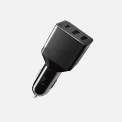 LENYES - CARGADOR DE AUTO 45W 2USB-C CA8701