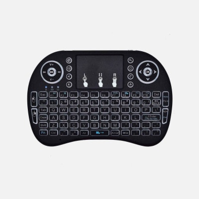 Mini teclado inalámbrico touchpad para smart TV TL029 Tecnolab