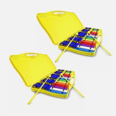 2 x METALOFONO 25 NOTAS NUTECH